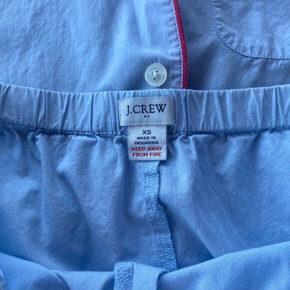 J.CREW Cotton Pajamas Womens - Picture 6 of 7